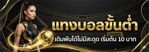 เว็บ แทง บอล ขั้น ต่ำ 10 บาท
